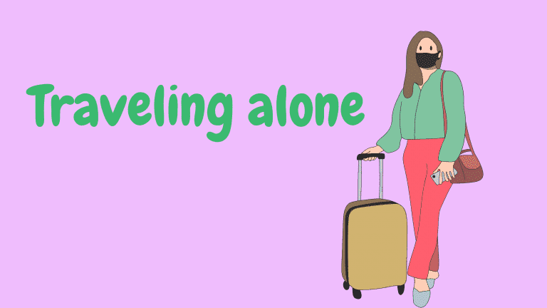 Traveling alone